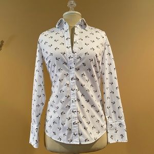 Banana Republic Magnolia Print Button Down